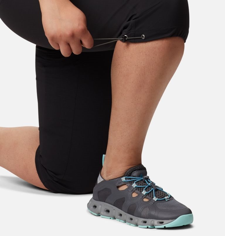 Women's Columbia Saturday Trail II Knee Pants Black | Plus Size CA-HA0C4